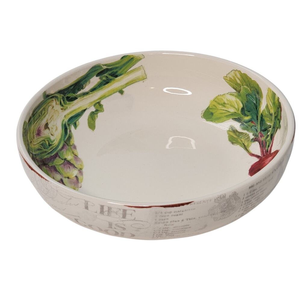 Pier 1 Imports Farmers Market Veggie Replacement Pasta Bowl
